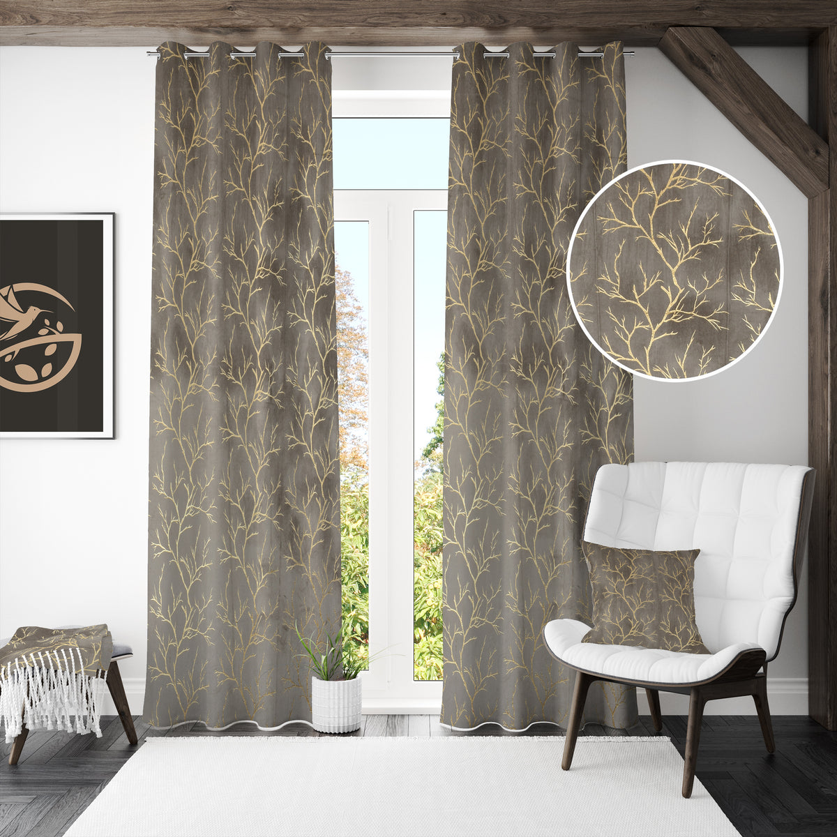 CHINAR FOIL VALVET